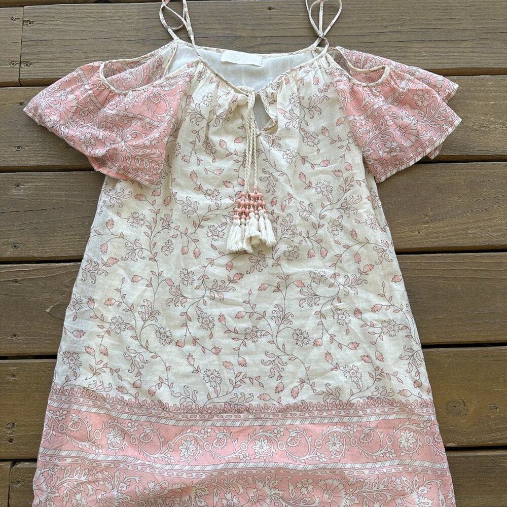 Boutique Pattern Sheer Summer Dress